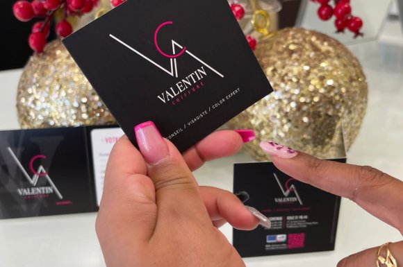 Valentin Coiffure, votre coiffeur à Sainte-Clotilde 974, vous propose sa Carte-Cadeau