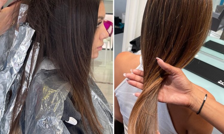 Ombré Hair à Saint-Denis 974 réalisé par nos coiffeurs coloristes experts